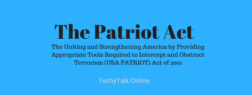 The Patriot Act