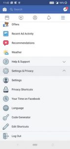 Settings and Privacy on Android