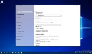 Windows 10 - How to Set A Data Limit For A WiFi Connection