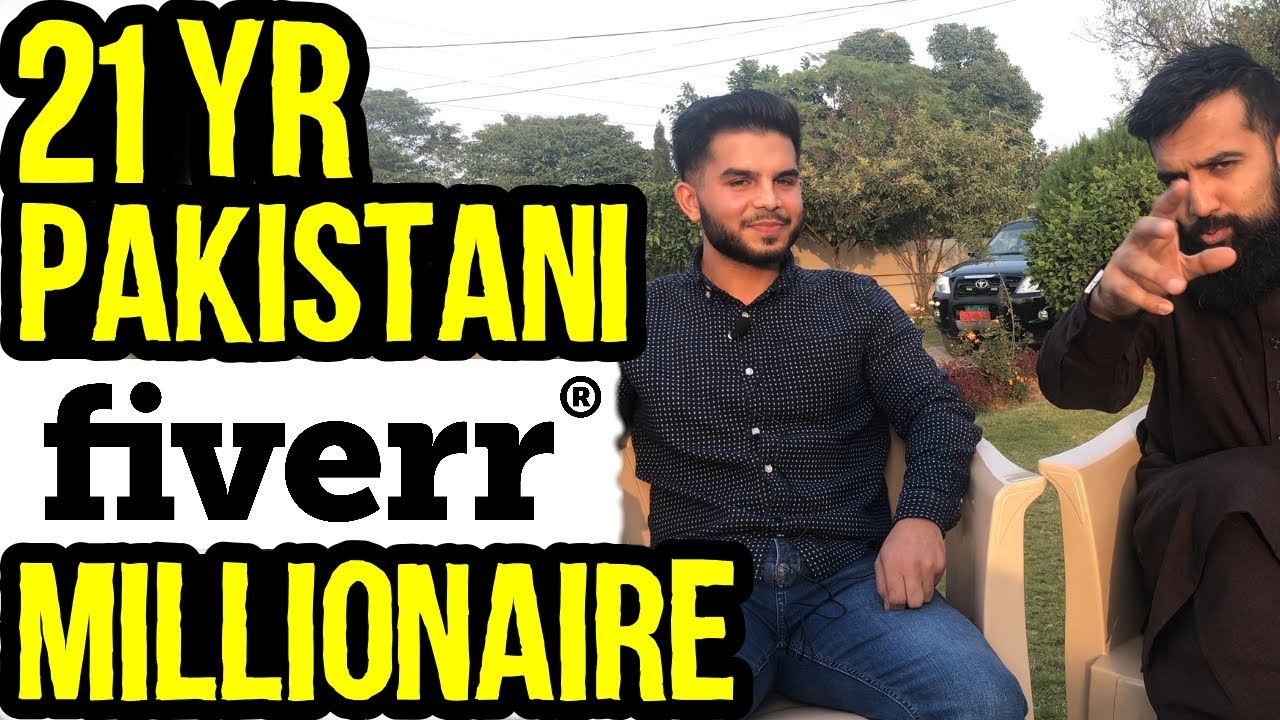 21 Years Old Pakistani Fiverr Millionaire