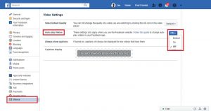 Facebook Autoplay Web