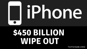 apple $450 billion wipeout