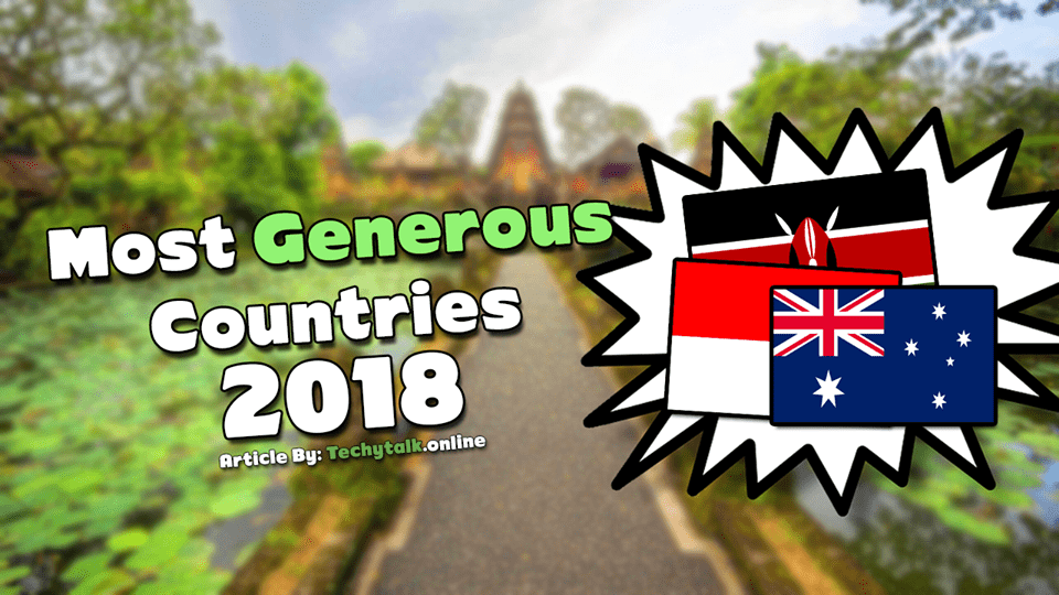 most generous countries 2018