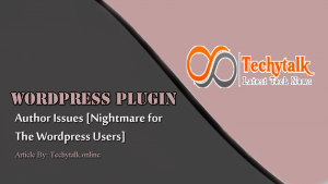 Wordpress plugin author issues