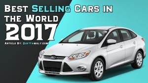 best selling cars in the world 2017