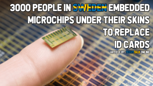 people in Sweden embedded microchips under their skins