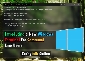 Introducing a New Windows Terminal For Command Line Users