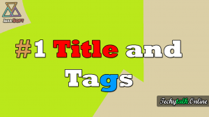 Title and Tags Fiverr