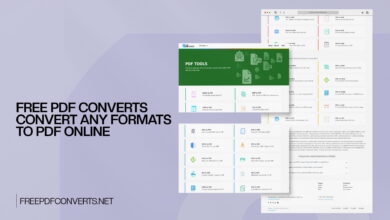 Free PDF Converts - Convert Any formats to PDF Online