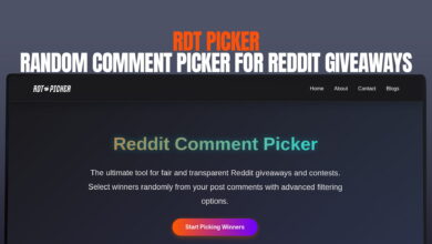 RDT Picker - Random Comment Picker for Reddit Giveaways