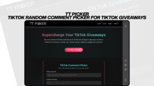 TT Picker - TikTok Random Comment Picker for TikTok Giveaways
